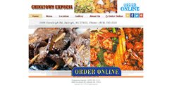 Desktop Screenshot of chinatownexpressraleigh.com